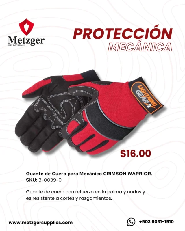 Protección inteligente para manos que construyen, reparan y no se detienen. Hechos para quienes dan todo cada día. 🧤⚙️👷‍♂️

#GuantesIndustriales #ManosSeguras #MetzgerProtege