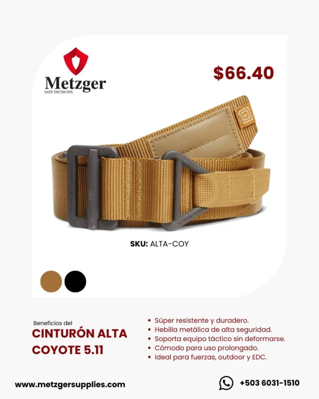 La diferencia está en lo que no se ve: resistencia, soporte y diseño funcional para quienes se mueven con propósito. 🎯🪖🔒

#EquipamientoTáctico #SeguridadSinCompromisos #MetzgerSupplies